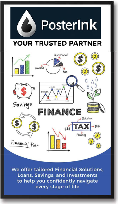 Wall Mount E Ink Poster